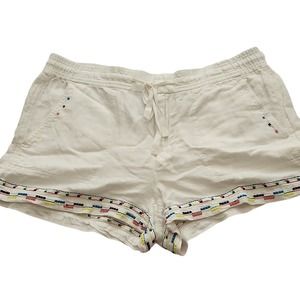 Lou & Grey Linen Shorts w/Pockets L